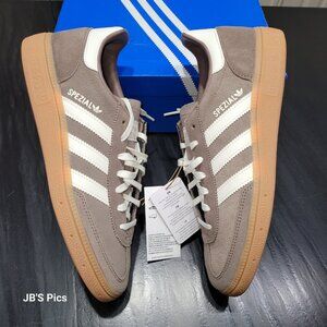ADIDAS SPEZIAL ORIGINALS SNEAKERS EARTH STRATA/WHITE BIG KIDS/WOMENS FREE SHIP